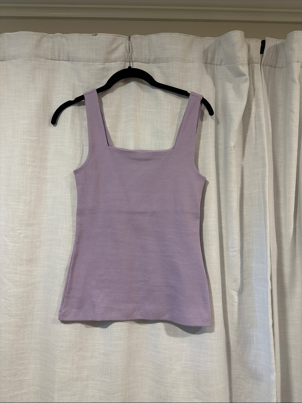 A loves a Square Neck Lavender Tank Top - Women